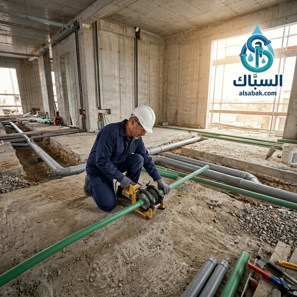 تأسيس سباكة المنزل: سباك محترف بالرياض