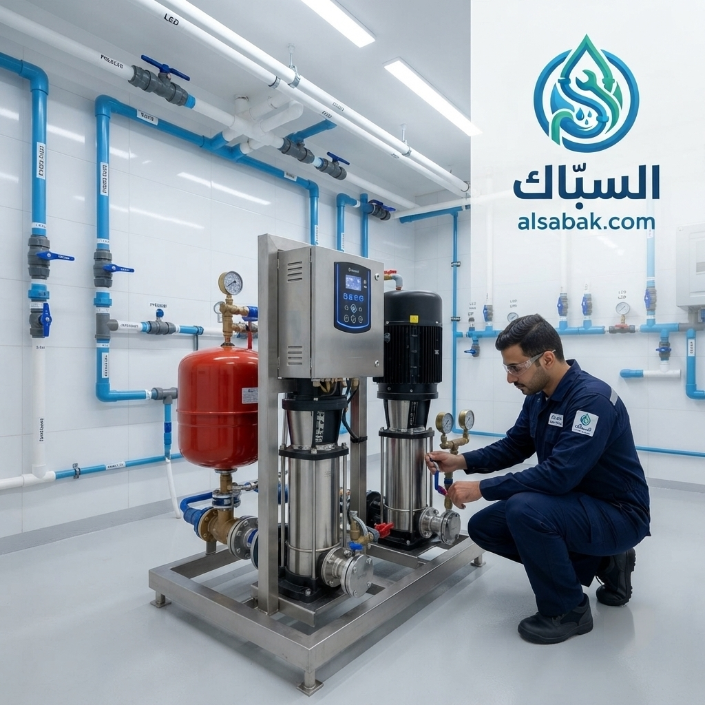 تركيب بوستر مضخات المياه السبّاك
